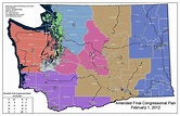 Washington State Congressional District Map - Tourist Map Of English