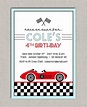 Printable Race Car Birthday Collection DIY | Etsy | Race car birthday ...