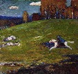 Blue rider, 1903 - Wassily Kandinsky - WikiArt.org