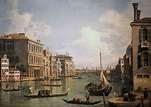 Canaletto (Giovanni Antonio Canal 1697-1768) - Veduta del Canal Grande ...