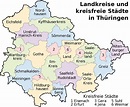 Map of Thuringia 2008 - Full size | Gifex