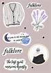 folklore sticker | Taylor swift lyrics, Taylor swift posters, Taylor ...