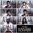 the maze runner movie poster with many different characters