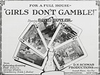 Girls Don't Gamble (1920) - IMDb