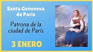 SANTA GENOVEVA de París Historia y Biografía (Completa) - YouTube