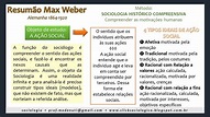 Como Max Weber Conceituou A Ideia De Acao Social