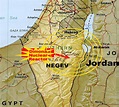 Dimona Israel Map