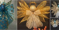 Fácil manera de hacer ángeles navideños para decorar ~ Mimundomanual