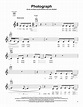 Ed Sheeran Photograph Chord Photograph Sheeran Ed Guitar Tab Easy Sheet ...