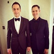 Jim Parsons & Todd Spiewak from 2014 Emmys: Twitpics & Instagrams! | E ...