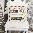 Welcome to the North Pole png Sublimation design | Etsy