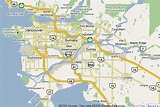 Map Google Vancouver – Topographic Map of Usa with States