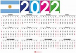 calendario 2022 argentina +200 imágenes de calendarios 2022 para ...