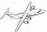 Dibujos de Aviones para colorear - 100 imágenes para imprimir gratis