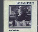 Suzanne Vega Tom's Diner UK 5" Cd Single VEGCD2 Tom's Diner Suzanne ...