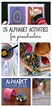 25 Alphabet Activities for Preschoolers