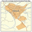 Aerial Photography Map of Falmouth, KY Kentucky