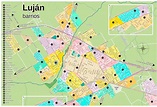Mapa de Luján, Buenos Aires, Argentina - Tamaño completo | Gifex