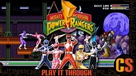 MIGHTY MORPHIN POWER RANGERS (SNES) - PLAY IT THROUGH - YouTube