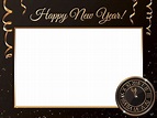 Buy Large Custom Happy New Year photo booth frame, New Year Eve ...