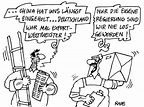 Exportweltmeister By RABE | Politics Cartoon | TOONPOOL