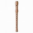 Hohner B9531 Musica Flauta de Bisel Soprano Alemã, Simples, Madeira