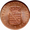2 Pfennige - Bernhard II - Ducado de Sajonia-Meiningen – Numista