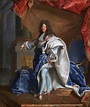 Luís XIV ( 1701) de Hyacinthe Rigaud | Tela para Quadro na Santhatela