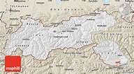 Classic Style Map of Tirol