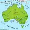 Australien: Geografie, Übersichtskarte | Länder | Australien | Goruma