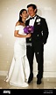 Charlie Yeung and husband Qiu Shaozhi pose for camera at their wedding ...