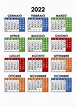 Calendario 2022 Da Stampare Per Bambini - Calendario Italiano