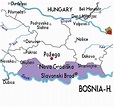 Map of Slavonski Brod Province Area | Maps of Croatia Region City ...