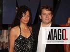 Christian Ulmen (rechts) und Ehefrau Huberta auf der Welt-Filmpremiere ...