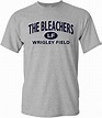 Wrigley Field Bleas Left Field T Shirt | Minaze