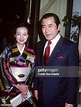 Actor Toshiro Mifune and wife Sachiko Yoshimine attend A Tribute to... Photo d'actualité - Getty ...