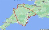 Map Of Devon, England - Travel Information For Devon