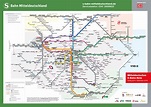 S-Bahn Rail Map of Mitteldeutschland (Leipzig, Germany area) [4961 x ...