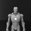 Iron Man MK 3 3d model sci game-ready | CGTrader