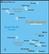 Where Are The Cook Islands On A Map - Fernandina Beach Map