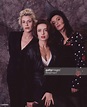 Bananarama group portrait, London L-R Sara Dallin, Keren Woodward ...