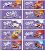 Milka Chocolate milk |Assortment Variety Pack of 10 bars| Full Size ...