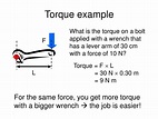 PPT - L-10 Torque and Rotational Motion PowerPoint Presentation, free ...
