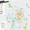 Toulouse tourist attractions map