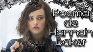 Poema de Hannah Baker 13 Reasons Why: Renda Preta - YouTube