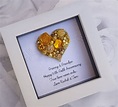 Personalised Golden Wedding Anniversary Gifts : personalised golden ...