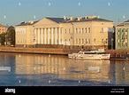 Rusia, San Petersburgo, la Academia de Ciencias en la isla de ...