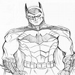 Pin by KONPANYA KARTOONS on batman para colorear | Batman drawing ...