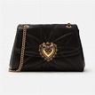 Dolce Gabbana D&G Women Large Devotion Shoulder Bag in Quilted Nappa ...