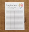 Baby Boy Growth Chart Luxury Baby Shower Game Guess The Weight Date Amp ...